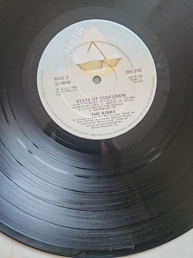 The Kinks LP (Irish) - State Of Confusion