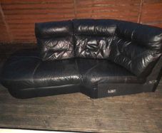 Leather sofa