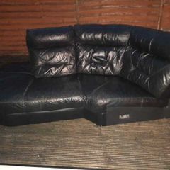 Leather sofa