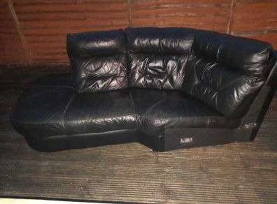 Leather sofa