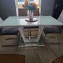 extending dining set 6 chairs Image 6