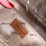 Real Leather Tan Ladies Purse Image 4