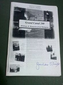 Grand Canal 200 Ireland Irish Offaly Signed