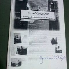 Grand Canal 200 Ireland Irish Offaly Signed