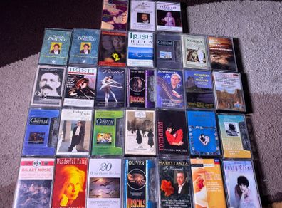 Various original audiocassettes