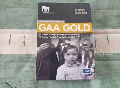 GAA Gold 2 Disc DVD All Ireland Hurling and Football Highlights 1947 to 1959