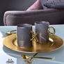 Porcelain Gold Coffee Cup XENIA 420ml Image 3
