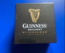 Guinness beer Draught Nitrosurge Device