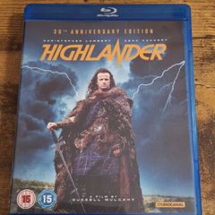 "Highlander" (1986) Blu-ray - free standard postage