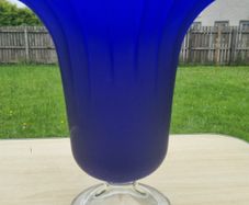 Jm Glass Portugal Vase