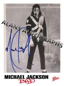 Michael Jackson Autograph