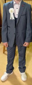 Boys Benetti suit communion / wedding / page boy