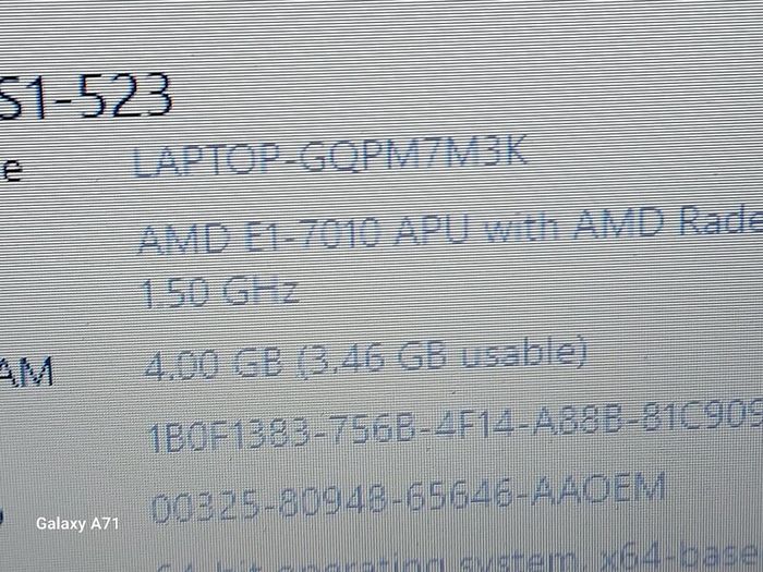 Acer Aspire Es1-523, Red, Amd E1-7010 Apu With Amd Radeon R Graphics, 1.5ghz, 4gb Ram, 500 G B Hdd, Windows 10
