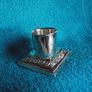 Antique Silver Plate Table Vesta With Pig Striker - Early 1900's Image 5