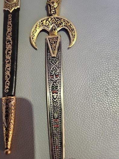 Letter opener damacene style