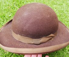 Antique 1890s-1910s Bowler Hat