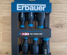 Erbauer Standard Mixed Screwdriver Set 6 Piece Brand New