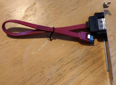E-Sata Rear Panel Bracket