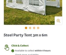steel party tent