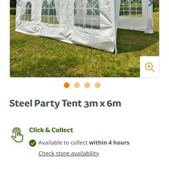 steel party tent