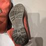 Top Or Orange Ankle Boots.  S.39-6.  New. Have Been Stored Away. Image 5