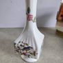 Rare find 1980 AYNSLEY Bone China PEMBROKE 7 Inch Bud Vase with Gold Trim Made in England Image 5
