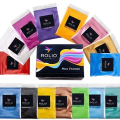15 Bags of Pearlescent Color Pigment for Paint, Dye, Soap Making, Nail Polish, Epoxy Resin, Candle Making, Bath Bombs, Slime (FREE POSTAGE)