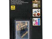 DUNLOP Bicycle Valve Adapter Set, 14 pieces