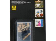 main image for ad DUNLOP Bicycle Valve Adapter Set, 14 pieces