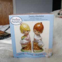 precious moments salt and pepper set