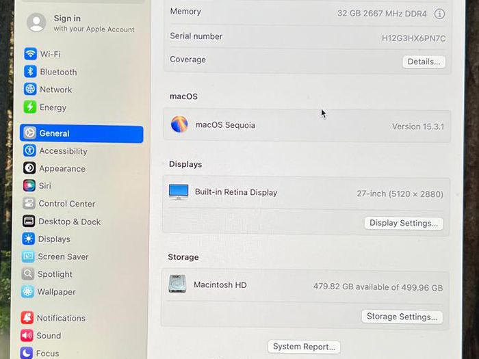 Apple iMac 27" Retina 5K - i9 - Radeon Pro 5700 XT 16GB / 32GB