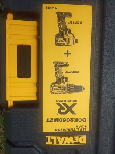 DeWalt 18v 4Ah Impact and Drill (Barely Used)