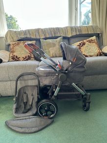 Dolls Pram and car seat