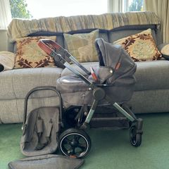 Dolls Pram and car seat