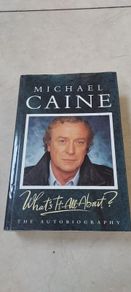 Signed Michael Caine Autobiography