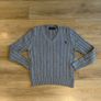 Light Grey Polo Ralph Lauren Crewneck Knitted Sweater Image 6