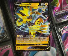 Zeraora V ! Ultra Rare ! from Chilling Reign Set ! 2021 ! Pokemon Card !