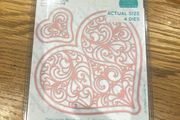4 piece heart shaped dies