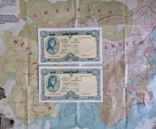 1 Pound Lady Lavery (Sequential Pair)