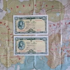 1 Pound Lady Lavery (Sequential Pair)
