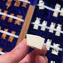 Vintage Chinese Bone Hand Carved Ivory Chess Set Hong Kong 1960s Image 9