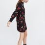 ZARA floral, high neck, long sleeves dress S Image 6
