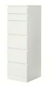 Malm chest of 6 drawers with mirror