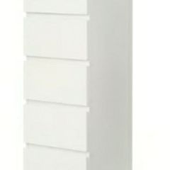 Malm chest of 6 drawers with mirror