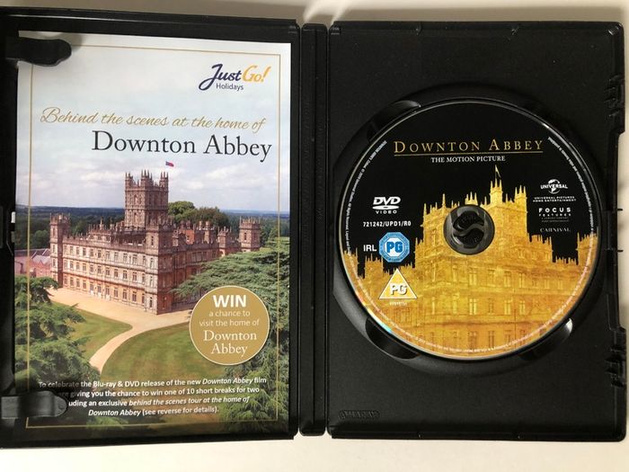 Downton Abbey [2019] Hugh Bonneville, Jim Carter, Michelle Dockery, Elizabeth McGovern, Maggie Smith, Imelda Staunton & Penelope Wilton [DVD Movie]