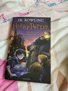 Harry Potter & the philosopher's stone paperback book