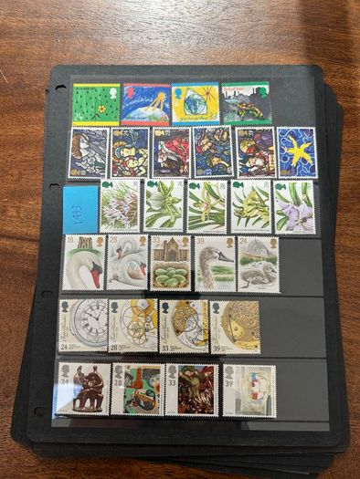 Stamp Collection Bundle GB Britain 1990-1999 MNH / FDC and more