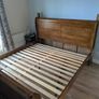 Super King Bed Solid Wood Image 2