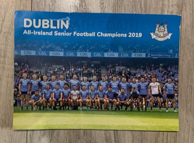 Dublin All-Ireland Senior Football Champions 2019 A5 Postcard