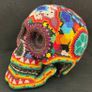 Huichol beaded skull Image 2